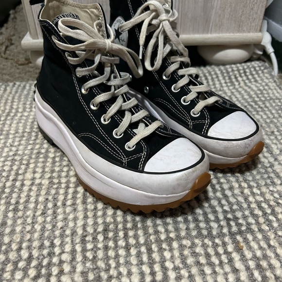Converse Run Star Hike Canvas Platform Size 8.5 - Picture 1 of 7